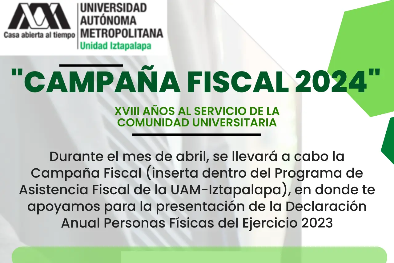 CAMPAÑA FISCAL 2024 DECLARACIÓN ANUAL