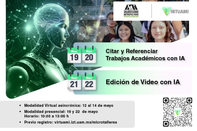 Microtalleres Uso ético, responsable y creativo de la Inteligencia Artificial