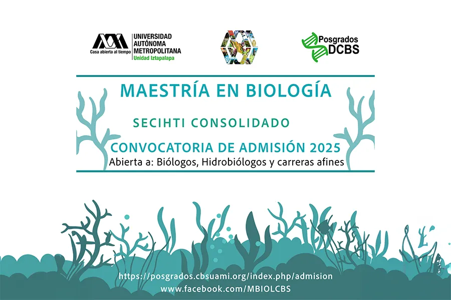 Maestría en Biología - Convocatoria de Admisión