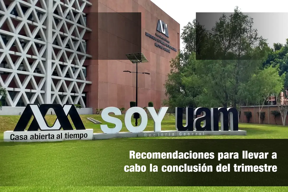 Recomendaciones para llevar a cabo la conclusión del trimestre