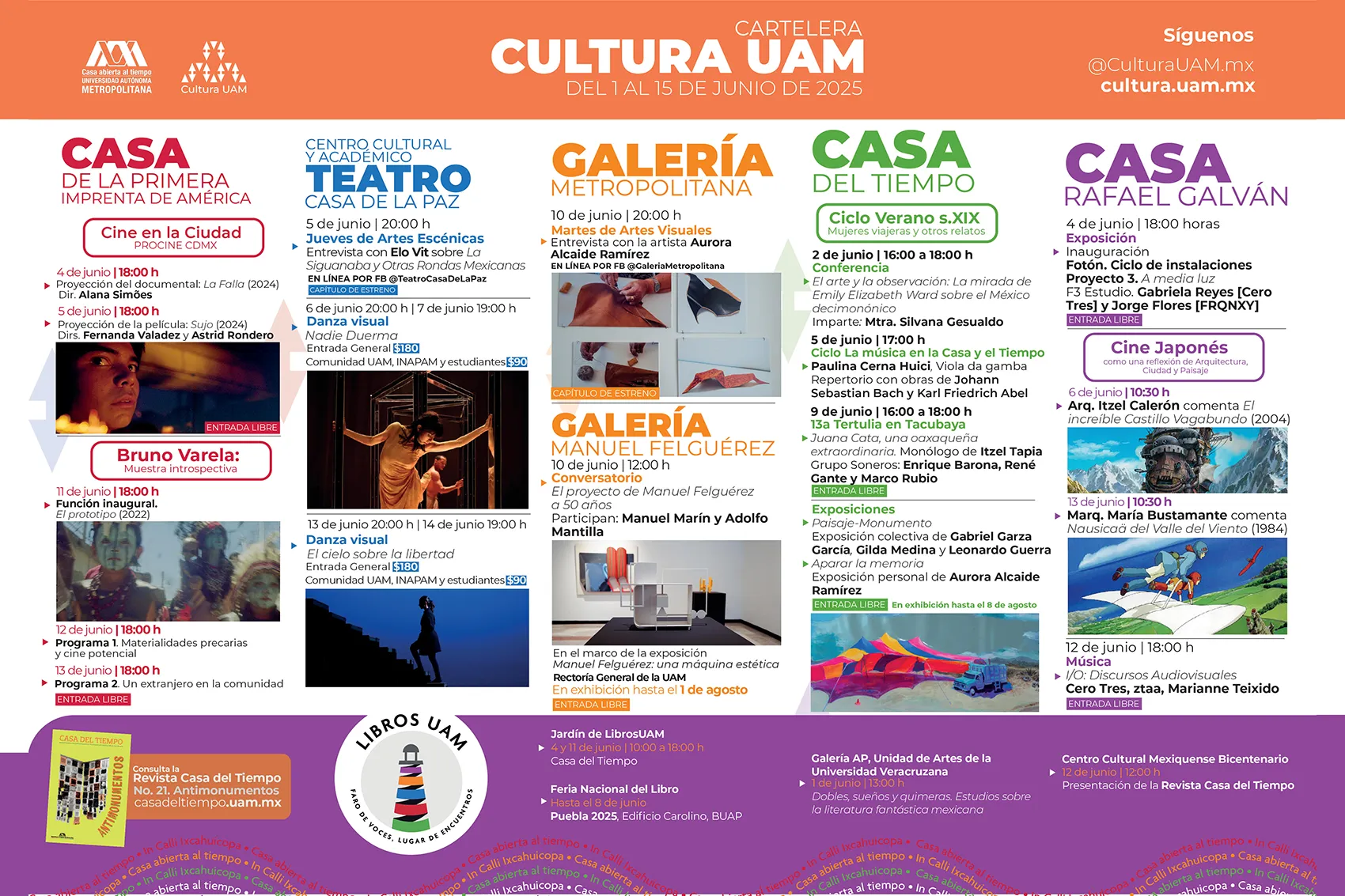 Cartelera Cultura UAM