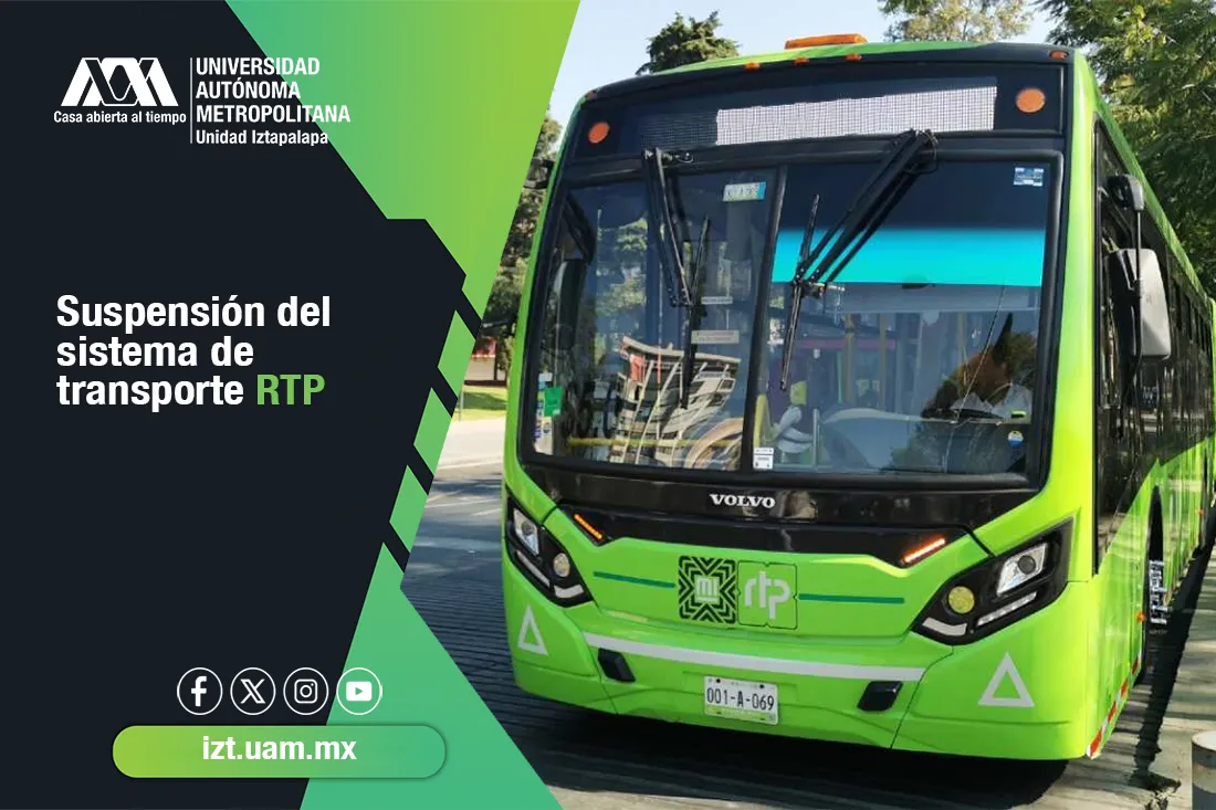 Suspensión del sistema de transporte RTP